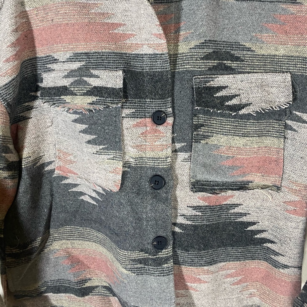 Pink Aztec Jacket - Picture 10 of 16